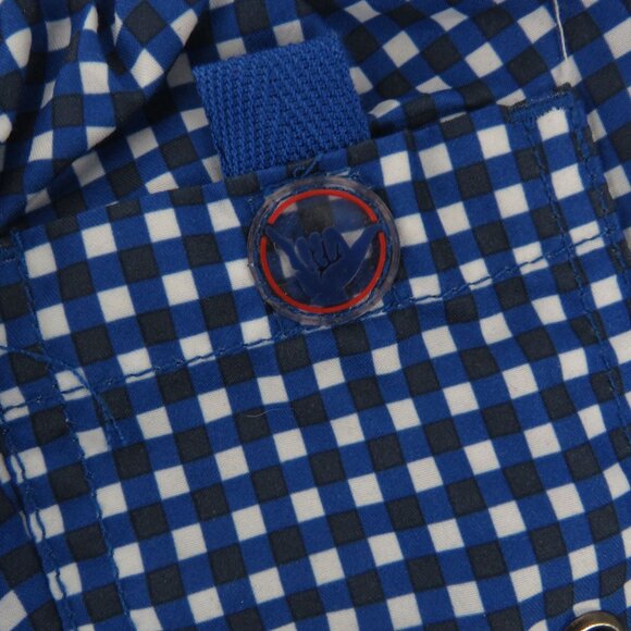 Beach Bros Boys Blue White Gingham Quick-Dry Swim Trunks Size 2T NWT $28 - Picture 3 of 3